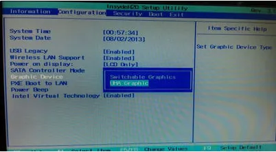 主板BIOS设置启动独显_显卡bios_主板设置显卡graphic device