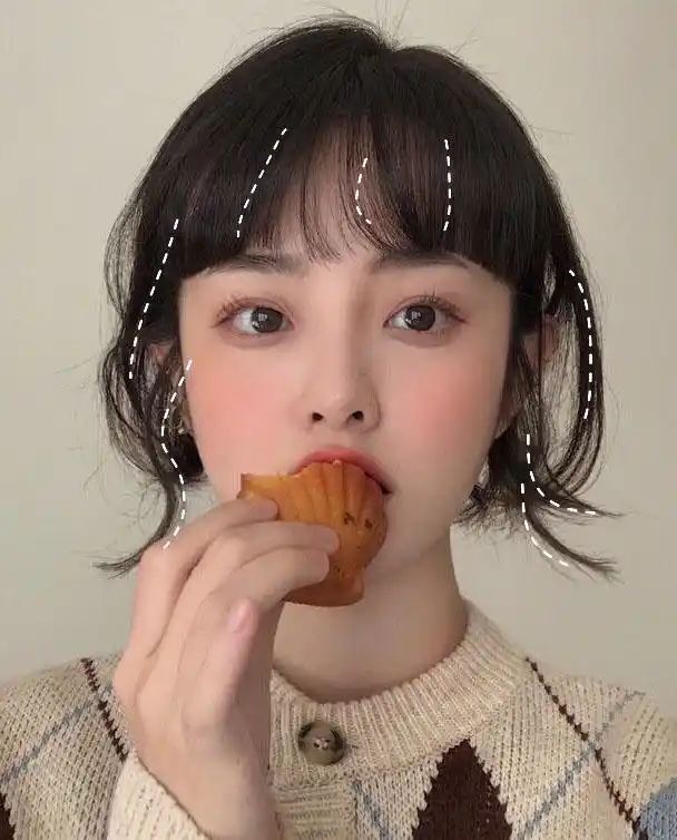 宽脸女生适合的发型_脸大女生适合的刘海_显脸小万能刘海发型